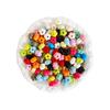 Cuentas de Flor de Calabaza Plana Pintadas Agujero Recto Acrílico DIY Color Sólido Flor Gruesa Cinco Pétalos Cuentas Sueltas Cadena de Teléfono Móvil Accesorios de Joyería