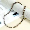 Estilo Vacacional Casual Transfronterizo Collar con Colgante de Sol de Cuentas de Arroz Cuentas de Madera Concha de Coco Joyería Retro Tribal Hip-Hop para Hombres