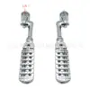 Venda Direta de Fábrica Pedal de Pé Dianteiro Alargado Liga de Alumínio Pedal Ampliado Antiderrapante para Motocicleta Modificada 32mm