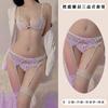 Golden Night Sexy Underwear Roupa íntima feminina Sexy Pure Desire Temptation Arquivo aberto Sem decolagem plus size Sem decolagem Perspectiva Renda Perspectiva