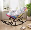 Silla de Ocio Silla para Siesta Silla Mecedora Sillón Reclinable Silla de Ratán Balcón Descanso para Almorzar Moderna Simple Sillón para Persona Perezosa Adulto Puede Dormir