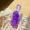 Sabonete Artesanal Cacho de Uva Pérola Transfronteiriço Presente de Feriado Sabonete de Cristal Fruta Artificial Sabonete com Óleo Essencial Sabonete Decorativo Lembrança