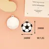 Acessórios para Joias DIY Liga Esmalte Pintado por Spray Pingentes Grandes Tipos de Bolas Esportivas Futebol Basquete Presentes Transfronteiriços