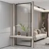 Tela Divisória para Lavatório de Banheiro Sofá Simples Higiênico Entrada Escritório Sala de Estar Sala de Jantar Tela Armário Decorativo