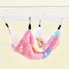 Ardilla miel bolsa musaraña cálida doble capa sándwich hamaca mascota pequeña hamaca colgante ardilla saco de dormir suministros para mascotas hamaca