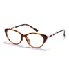 G6042 Novos Óculos Gatinho em Tr90 para Mulheres, Armação Lisa Estilosa e Versátil, Armação de Óculos de Alta Qualidade para Miopia com Lentes de Grau