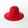 Moda Europeia e Americana Retro Elegante Tubo Alto Top Tie-up Aba Grande Feltro de Lã Top Hat Show Ao Ar Livre Forma Côncava Desempenho Chapéu