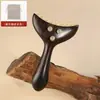 Herramientas de Masaje de Sándalo Verde, Sándalo Morado y Belleza de Cuerno para Cuero Cabelludo y Cuerpo, Raspador Gua Sha Portátil, Cepillo Meridianos de Masaje, Peine de Masaje