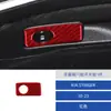Adequado para Kia Stinger 18-23 Caixa de Armazenamento de Fibra de Carbono Adesivo Decorativo de Interruptor Adesivo de Modificação Interna