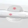 Tira Anticolisión para Coche Protector de Manija de Puerta Adhesivo Transparente Accesorios de Decoración para Manijas Modificación