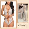Noite Dourada Sexy Underwear Sexy Flertando Tentação Feminina Corpo Feminino Modelagem Lace Sling Perspectiva Oca Pijama terno