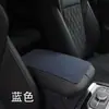 Alfombrilla para Caja de Reposabrazos de Coche al por Mayor Modelo Universal Suede de Grado Aeronáutico Cubierta Perforada para Caja de Reposabrazos Cubierta Protectora para Caja de Reposabrazos