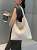 2024 nuevo bolso de alta calidad tejido a mano bolso tote grande para hombro bolso de axila bolso cubo bolso para mamá moda
