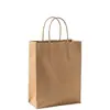 Bolsas tote, sacolas de papel kraft, impressas com logotipos, para carregar milk tea, produtos de panificação e comida para levar; também adequadas como sacolas de presente para o Festival do Meio Outono