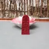 Colgante de token de la Orden de los Cinco Truenos Grabado por Dos Caras con Arena de Cristal Rojo Cinabrio Colgante de la Orden de los Cinco Truenos con Arena de Cristal Rojo de Alto Contenido