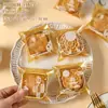Bolsas de Embalaje para Pasteles de Luna Modelo Nuevo 2026 50g 80g 100g Piel de Hielo Crema Yema de Huevo Pastelería Bolsas Autocierre Autoadhesivas