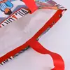 Bolsa Tejida Portátil Transfronteriza Bolsa Tejida de Regalo de PP Gran Capacidad Ecológica Bolsa de Compras para Ropa Bolsa Tejida Recubierta Creativa