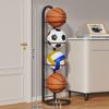 Rack de Armazenamento de Basquete Doméstico Interno Multicamadas Grande Capacidade Dobrável Futebol Vôlei Artigos Esportivos Rack Pêndulo