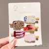 Clipe de Cabelo Mini Sorvete Fofo para Crianças Menina Divertido Inusitado Presilha para Franja Grampo de Cabelo Personalidade Criativa Acessórios de Cabelo