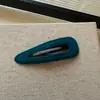 Clip de Pelo Triangular Hueco de Gota de Agua de Terciopelo Estilo Coreano Nuevo Clip Elegante de Gama Alta para Flequillo Clip para el Lateral del Cabello Rizado Pinza para el Cabello