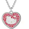 Brincos de Laço Mais Vendidos Transfronteiriços Amazon Aliexpress Mais Vendidos Hello Kitty Doce Colar Brincos Acessórios