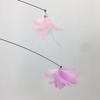 Fabricante de Palitos Juguete para Gatos al por Mayor Caña Larga Transfronteriza Palito Juguete Interactivo para Gatos con Pluma, Ventosa, Campana y Características Resistentes a Mordeduras