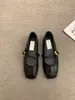 Zapatos Plateados de Correa Única Versátiles Estilo Coreano para Mujer, Zapatos Mary Jane Retro Franceses de Verano, Zapatos Planos, Zapatos Pequeños de Piel