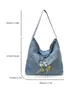 Bolso de hombro moderno y a la moda 2026 nuevo vintage versátil de gran capacidad bandolera para estudiantes, para ir al trabajo y para viajar bolso de mano