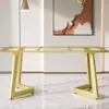 Soporte para pata de mesa de lujo, sencillo y ligero, hecho de tablero de roca de mármol, soporte para mesa de comedor, soporte para pie de mesa de oficina