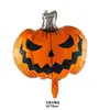 Halloween Transfronteiriço Esqueleto Sangrento em Pé Lápide Morcego Fantasma Base Suportável Festa Balões Metalizados Atacado
