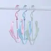 Secador de zapatos para balcón, tendedero pequeño, secador de zapatos de doble gancho, colgador de zapatos, colgador de plástico, gancho para secar zapatos en exteriores