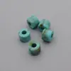 Cuentas Cilíndricas de Color Degradado Difuminado Acrílico con Agujero Grande Piedra Tipo Cristal Sueltas Material para Pulsera de Abalorios DIY