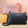 Bolso Cruzado con Relieve 2026 para Mujeres de Mediana Edad, Bolso de Hombro de Moda y Tendencia para Damas, Sencillo y Versátil