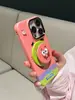 Fondo de Pantalla Magnético de Dibujos Animados Lindo Bob Esponja Adecuado para Funda de Teléfono Móvil Apple 16Promax iPhone 15 Soporte 14 Coreano 13