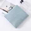 Toalla Sencilla de Terciopelo Coral, Engrosada, Absorbente y Sin Pelusa, Toalla Facial Diaria para el Hogar, Fabricante de Toallas Faciales