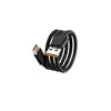 Adecuado para Huawei Xiaomi Negro Cable de Datos Tipo-C Cable de Carga para Teléfono Móvil 6A Venta al por Mayor Carga Rápida Original Cable de Carga Rápida 6A