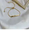 Pulsera Nueva de Moda de Acero de Titanio para Viajeros para Mujer, Joyería de Mano de Lujo Ligero, Pulseras Coreanas de Alta Gama para Parejas, Colección de Pulseras para Mujer