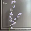 Flores Artificiales de Prímula y Jazmín de Invierno de 2 Ramas para Decoración del Hogar, Accesorios para Fotos, Ramilletes de Mesa para Bodas y Arreglo de Escenas