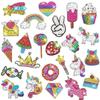 Novos Periféricos de Pintura de Diamante Transfronteiriços: Sereia, Unicórnio, Adesivos de Diamantes Aleatórios de Diamante Completo DIY Infantil