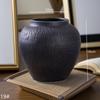 Vaso de flores estilo chinês, vaso vintage, arranjo de flores, ornamentos, flores secas, vaso de cerâmica, flor hidropônica, artesanal, sala de estar, decoração simples