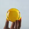 Venta al por mayor de fábrica bola de luz de colores malabares exhibición mágica decoración del hogar manualidades decoración bola de cristal transparente sólida