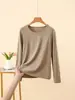 Camiseta Camada Base Térmica Gola Redonda Nano Fleece para Mulheres Manga Longa Slim Fit Roupa Íntima Versátil Roupa de Outono Top