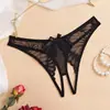 Lencería Sexy de Comercio Exterior con Abertura en la Entrepierna Tentación para Mujer Tanga Transfronteriza sin Broches Braguitas Triangulares Lisas para Mujer con Abertura