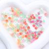 Arte de Uñas Luminoso Plus Cambio de Luz Ramo de Rosas Casero diy Parche de Arte de Uñas Gel Crema Aretes Horquilla Bolsa de Material