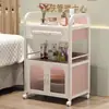 Carrito para Salón de Belleza, Carrito Pequeño para Salón de Belleza, Carrito para Equipo de Tatuaje, Carrito de Almacenamiento Móvil, Carrito de Herramientas para Salón de Peluquería