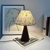 Lámpara de mesa retro americana, lámpara de noche para dormitorio, simple para sala de estar, regulable, cálida, romántica, para estudio, de madera maciza, de noche, metal