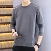 Sudadera Popular Nueva Sorona para Hombre Primavera y Otoño 2026, Engrosada, sin Capucha, Invierno, Manga Larga, Cuello Redondo, Talla Grande, Ligera, para Exteriores