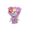 Ramo de Flores de Hilo Tejido Simuladas, Ramo de Flores Artificiales Pomposas Hecho a Mano, Fabricante de Souvenirs Transfronterizos y Venta al por Mayor de Regalos