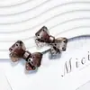 YoRoooi Estilo Coreano Nicho Minimalista Ins Versátil Bolinhas Borboleta Vazada Doce e Fofo Acetato Acessórios DIY