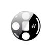 Para OPPOFindX7 película de lente de serigrafía HD anticaída X7ultra negro cobertura total película protectora para teléfono móvil